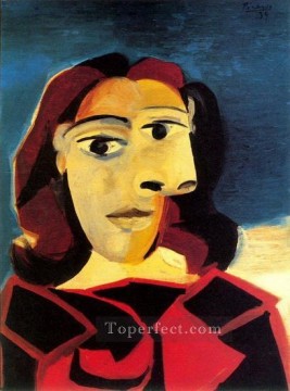  maar - Portrait of Dora Maar 6 1937 Pablo Picasso